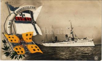 1913 SMS Hohenzollern, German Navy Imperial Yacht (fl)