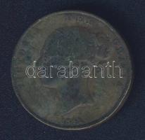 Nagy-Britannia 1841. 1Farthing Viktória T:3 ph.