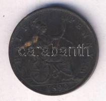 Nagy-Britannia 1890. 1/2P Viktória T:3