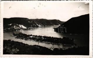 1939 Ada Kaleh, török sziget Orsova alatt / Turkish island. Ömer Feyzi Boray photo (EK)