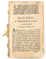 H[orváth] Gy[örgy], P[álóczi]: Természetnek és kegyelemnek oskolája Természetnek és kegyelemnek oskolája, az az: Ollyan hasznos könyvetske, a' melly az Isteni tökélletességeknek, a' látható, és láthatatlan teremtéseknek visgálásából, 's meg-gondolásából, a keresztyén embert az Isten ditséret serkenti... Győr, 1775. Streibig Gergely János. 330 + [2]p. + Egyetlen kiadás. A szerző, református prédikátor, költő. Filozófiai művében Isten megismerhetősége mellett a kegyelem fajtáival is foglalkozik. Ő használja először ebben a művében a ,,tűztenger" kifejezést a napra, mint a Naprendszer középpontjára. Művében számos olyan gondolat fedezhető fel, melyek később fia Pálóczi Horváth Ádám költeményeit is befolyásolhatták. A kiadások néhány példányába rézmetszetű címképet is kötöttek. Hiányos 1-14, 319-330. de az 5 rézmetszetű tábla megvan. Kötés nélkül