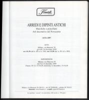 1999 Finarte Casa d'Aste. Olasz nyelvű aukciós katalógus gazdag képanyaggal, benne vegyes témák...
