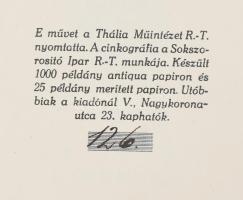 Lehel Ferenc: Cézanne. A keresők I. DEDIKÁLT! 1923, Amicus. 126. számozott példány. Kiadói egészvász...