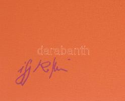 ifj. Koffán Károly (1940-): Divertimento. Computer print, vászon, jelezve balra lent. Dekoratív fake...