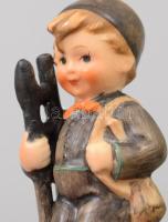 Hummel kéményseprő fiú, restaurált, jelzett, m: 10 cm