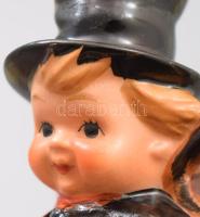 Goebel kéményseprő fiú, jelzett, restaurált, m: 13,5 cm