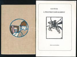 Kós Károly: Székely balladák. Bukarest, 1974, Kriterion, 41 p. Készült Kós Károly kilencvenedik születésnapjára. Kiadói illusztrált papírkötésben. + Sas Péter: A politikus Kós Károly. hn., én., Pro Kalotaszeg. Kiadói papíkrötés.