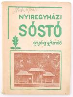 1959 A nyíregyházi Sóstó gyógyfürdő. 43p. képekkel térképekkel