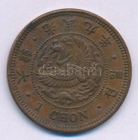 Korea / Japán Protektorátus 1905. 1ch bronz T:XF Korea / Japanese Protectorate 1905. 1 Chon bronze C:XF Krause KM#1125