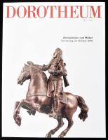 Dorotheum árverési katalógus, antik tárgyak és bútorok témakörben, 2018