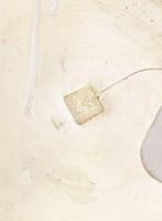 Jelzett ezüstözött pohár és cukortartó, m: 8 cm