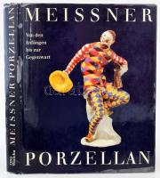 Otto Walcha: Meissner Porzellan. 1975, VEB, egészvászon kötés, papír védőborítóval, jó állapotban, német nyelven. Gazdag képanyaggal illusztrált könyv a Meissen porcelánról.