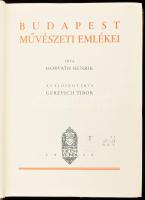 Magyarország művészeti emlékei I. II. kötet: Gerevich Tibor: Magyarország románkori emlékei. Magyaro...