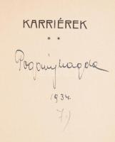Karriérek sorozat 8 kötete: 
Seress László: Napoleon, Szikra: Nagy asszonyok élete; Sztrokay Kálmán...