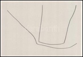 Ruggero Pazzi (1927-2010): Hommage á Pátkai. Szitanyomat, papír, jelzett, számozott (41/50). Az 1987...