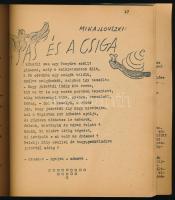 1946 Itonénu 1946. junius 1. Bp., 1946, Dror - Habonim Machleket Hatarbut, 42 p. Kiadói papírkötés. ...