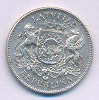 Litvánia 1925. 2L Ag T:XF
Lithuania 1925. 2 Lati Ag C:XF
Krause KM#8