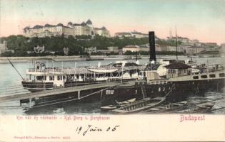 Budapest I. Vár és várbazár gőzhajóval
