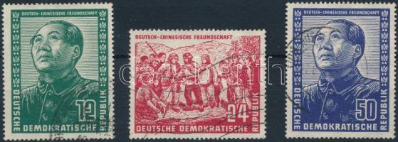 1951 Német - kínai barátság Mi 286-288