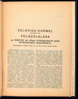 Zelovich Kornél különlenyomat kolligátum: Országgyűlési felszólalások, gróf Széchenyi István, a nemzet legnagyobb építőmestere, A technikusoktatásról, 1930,1931, Majd mindegyik aláírt. Egészvászon kötésben