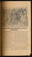 1917 Gubacz Dani tréfás képes naptára, foltos, hátsó lapok alja vágott