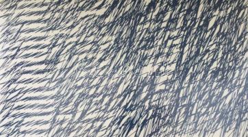 Vera Molnár (1924-): Anyám levelei I-VI. Szitanyomat, papír. Jelezve balra lent laponként: 31/40. Je...