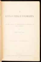 Cholnoky Jenő: A levegő fizikai földrajza. Bp., 1903, Magyar Földrajzi Intézet., 333 p + 6 t. Javított egészvászon kötésben