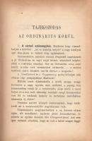 Ordinarius secundum veram notulam sive rubricam alme ecclesie Agriensis de observatione divinorum of...