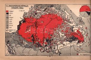 Kogutowicz zsebatlasza az 1922. évre. Szerkesztette Bátky Zsigmond és Kogutowicz Károly. Budapest, 1921. Magyar Néprajzi Társaság Emberföldrajzi Szakosztálya (M. Kir. Állami Térképészeti Intézet). 192 p. Első kiadás. A tanulóifjúság számára évente megjelentetett kiadványt két év kényszerszünettel, 1921-ben adták ki újra. A geológiai, geográfiai, emberföldrajzi, gazdasági atlasz szövegközti és egész oldalas térképei túlnyomó többsége a trianoni döntés előtti, teljes Kárpát-medencét kitöltő Magyarországról közölnek értékes, elgondolkodtató adatokat. A térképvázlatok közül 25 kétszínnyomású. A bevezető, kalendárium jellegű rész illusztrációit Szekeres Béla készítette. Példányunk címlapja belső margóján megerősítve, a levelek egy részének alsó része enyhén foltos. Korabeli félvászon kötésben, az eredeti, Szekeres Béla által illusztrált borítófedelek a kötéstáblákra ragasztva. Haránt alakú.