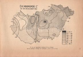 Bacsó Nándor: A hőmérséklet szélső értékei Magyarországon 1901-1950. -- Die Extremwerte der Lufttemp...