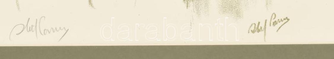 Abel Pann (1883-1963): Alakok. Litográfia, papír, jelzett, paszpartuban, 27×20,5 cm