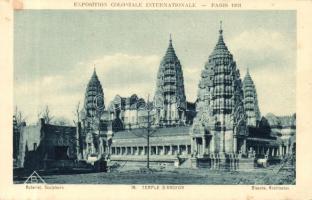 1931 Paris International Colonial Exhibition, Angkor D'Temple / church
