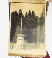 cca 1935 Cserkésztábor Székelyföldön, Zsögödfürdő, Málnásfürdő, Tusnádfürdő, stb., 1 db levél, 2 db ...