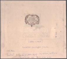 Székely Aladár (1870-1940): Gellért Oszkár (1882-1967) költő, újságíró, szerkesztő, a Nyugat főmunka...