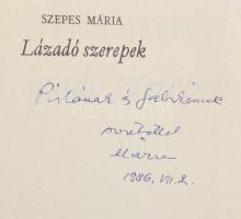 Szepes Mária: Lázadó szerepek. A szerző, Orsi Szepes Mária (1908-2007) által DEDIKÁLT példány. Bp., ...