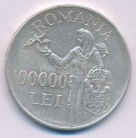 Románia 1946. 100.000L Ag "I. Mihály" T:VF
Romania 1946. 100.000 Lei Ag "Mihai I&quo...