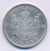 Románia 1942. 200L Ag "I. Mihály" T:VF, folt
Romania 1942. 200 Leu Ag "Michael I&quo...