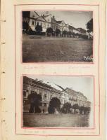 1906-1907 Boldog István debreceni zenész eperjesi (Felvidék) tartózkodása alatt készített fotókból ö...