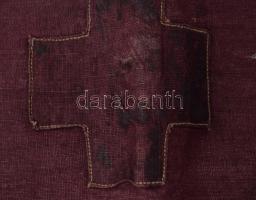 Antimenzion - Krisztus siratásának jelenetével. cca 18. sz. közepe - második fele, magyar, vászonra ...