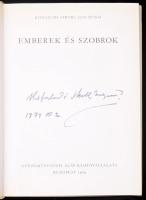 Kisfaludi Strobl Zsigmond: Emberek és szobrok. (DEDIKÁLT). Bp., 1969, Képzőművészeti Alap. Első kiad...