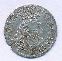 Lengyel-Litván Nemzetközösség 1661T-T 6gr Ag "II. János Kázmér" Bydgoszcz (2,84g) T:VF kitörés, patina Polish-Lithuanian Commonwealth 1661T-T 6 Groszy (Szóstak) Ag "Johann Kasimir II" Bydgoszcz (2,84g) C:VF crack, patina