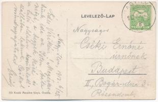 1913 Nagyilva, Felsőilva, Ilva Mare; Községi vendéglő, Hotel Comunal szálloda. Kozák Macedon fénykép...