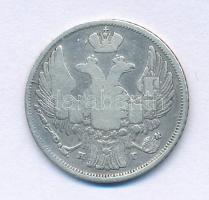 Oroszország / Kongresszusi Lengyelország 1839. 15k/1zl Ag T:F patina Russia / Congress Poland 1839. ...