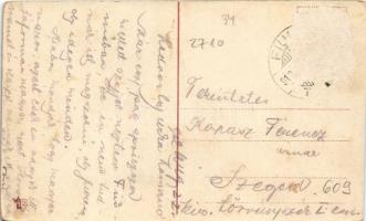 1912 Fiume, Rijeka; Porto / K.u.k. Kriegsmarine Matrosen (Rb)