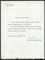 1970 Zrínyi Miklós Katonai Akadémia 1950-1970. Névre szóló emlékalbum (Farkas Gábor ezredes részére)...