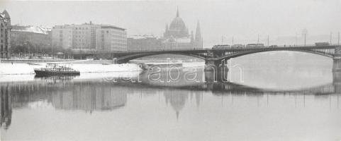 G. Szántó András (1937-2002): Parlament. Fotó, papír, kartonon, hátoldalán pecséttel jelzett, 17x38 cm