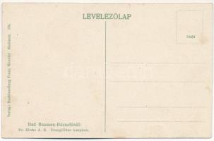 Báznafürdő, Baile Bazna, Bad-Baassen; Evangélikus templom. Franz Wendler 104. / Lutheran church