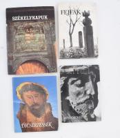 Olasz Ferenc 4 könyve:  Székelykapuk. A bevezetőt Sütő András, a tanulmányt Sarudi Sebestyén József írta. Bp., 1989, Hunnia Filmstúdió Vállalat. Gazdag képanyaggal illusztrálva. Kiadói egészvászon-kötés, minimálisan sérült kiadói papír védőborítóban.;  Fejfák. Fényképezte és összeállította: - -. Kós Károly utószavával. Bp., 1975., Magyar Helikon. Gazdag fekete-fehér képanyaggal. Kiadói kartonált papírkötés, szakadt kiadói papír védőborítóban.;  Mindörökké. Fényképezte és összeállította: - -. Vál.: Szabó Judit. Németh Lajos utószavával. Bp., 1978, Magyar Helikon. Gazdag fekete-fehér képanyaggal. Kiadói kartonált papírkötés, sérült kiadói papír védőborítóban.;  Olasz Ferenc: Dicsértessék. Az imádságokat Erdélyi Zsuzsanna gyűjtötte. Tüskés Tibor utószavával. Bp., 1989, Optimum Kiadó. Olasz Ferenc színes fotóival illusztrált. Kiadói kartonált papírkötésben, jó állapotban.