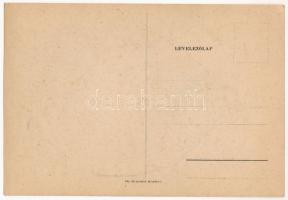 Új földesúr. Magyar gúnyos antiszemita művészlap. Judaika / New landlord. Hungarian mocking anti-Sem...