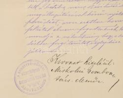 cca 1882-1942 Nagyvárad, Berettyó-körösi vízszabályozó és ármentesítő társulathoz fűződő iratanyag, ...